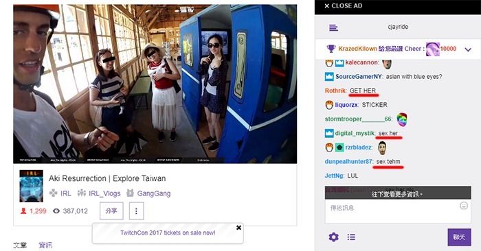 【CJayride懶人包】最近很紅的 美實況主Cjayride在台囂張 亂丟垃圾 + 騙路人 等等..