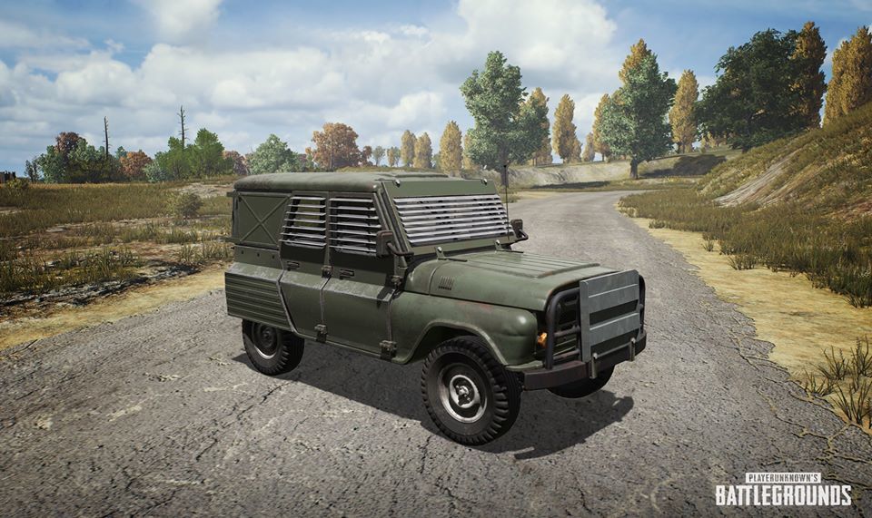 防彈車pubg 防彈電腦桌布 Argeti