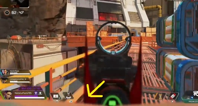 這款獵獸造型開鏡時會看到羅芭的歐派 Apex 英雄