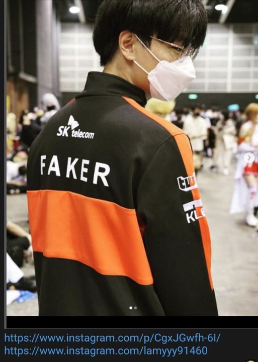 Faker 雷茲 降臨會場?