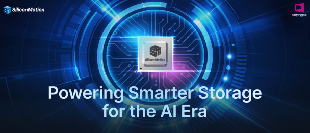 COMPUTEX 2026|慧榮科技 展示 AI 平台與資料中心專用儲存解決方案