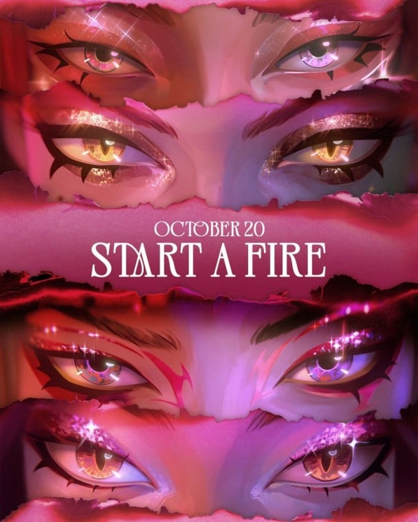 K/DA 睽違多年有新動作?官方預告 10/20 公開新歌《Start A Fire》