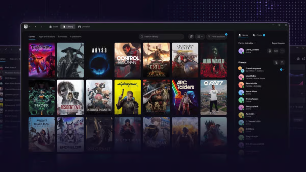 Epic 新啟動器挑戰 Steam,開發理由竟是「寫程式很難」