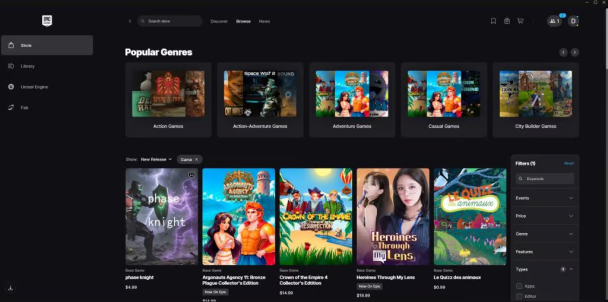 Epic 新啟動器挑戰 Steam,開發理由竟是「寫程式很難」