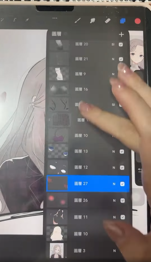 繪師發委託作品集被質疑AI圖,分享過程又被抓到疑似AI輔助...