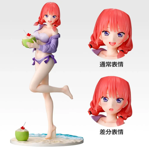 一番賞《五等分的新娘「beachside memories」》五姊妹模型公開!12 月 16 日 日本正式開抽