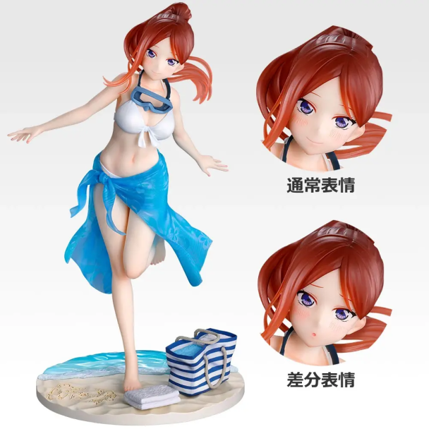 一番賞《五等分的新娘「beachside memories」》五姊妹模型公開!12 月 16 日 日本正式開抽