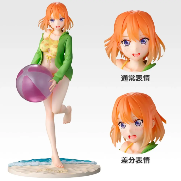 一番賞《五等分的新娘「beachside memories」》五姊妹模型公開!12 月 16 日 日本正式開抽